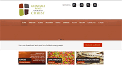 Desktop Screenshot of glendaleroadchurch.org